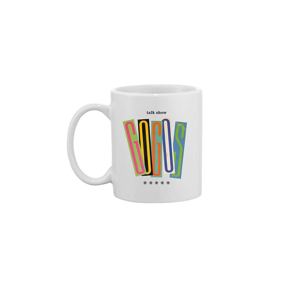 Talk Show Cover Logo Mug