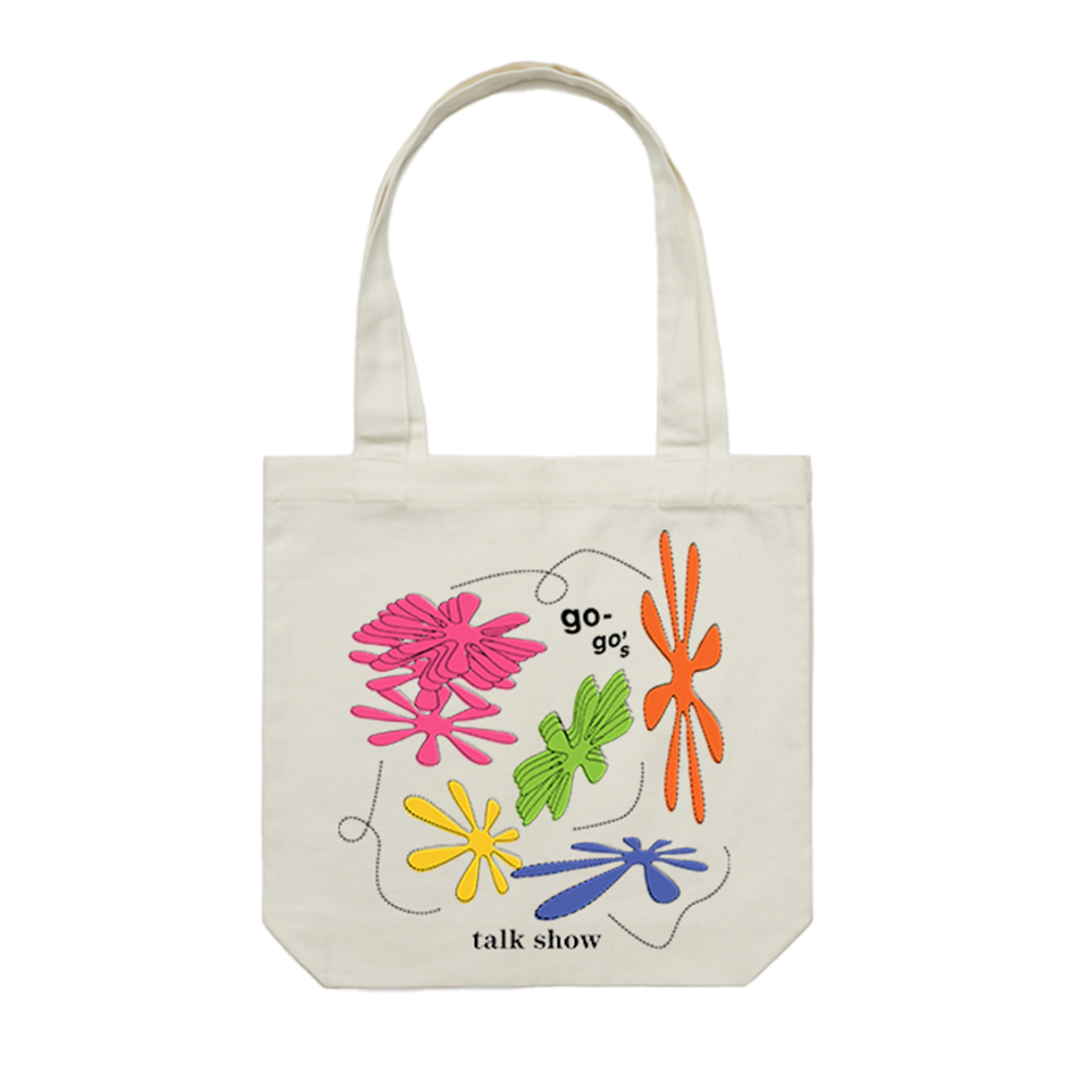 Talk Show Floral Tote